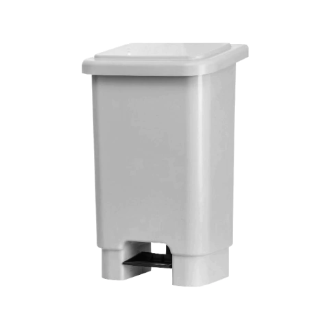 Lixeira 25 litros com Pedal - Branca