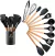 Set Utensilios De Cocina x 12 Piezas Silicona Mango Madera - comprar online