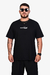 CAMISETA "LOGO" PRETO BRANCO