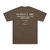 CAMISETA OVERSIZED ''FRANCE'' MARROM