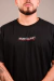 CAMISETA "SEAL" PRETA - Montclair Paris