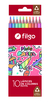 Lápices colores pastel de madera Filgo PINTO / Estuche 10 - comprar online