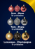 KIT 30 Bolinhas para enfeite de Natal - comprar online