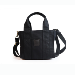 MINI TOTE NEGRO