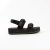 SANDALIA PIPA TOTAL BLACK - Alasia Store