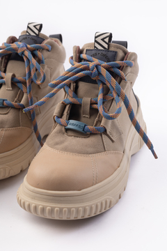BOTITA CITY BEIGE + AZUL - tienda online