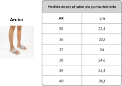 SANDALIA ARUBA VERDE - tienda online