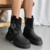 BORCEGO TEXAS NEGRO - comprar online