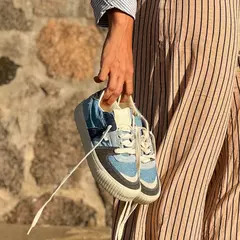 ZAPATILLA CAMINO CELESTE en internet