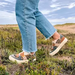 ZAPATILLA CAMINO PRINT CAMEL