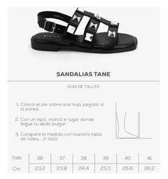 SANDALIA MAITAI NEGRO - comprar online