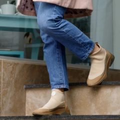 BOTA MÓNACO BEIGE - comprar online