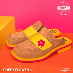 POPPY FLOWER CAMEL - comprar online