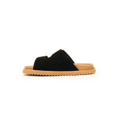 SANDALIA SLIDE HEBILLA NEGRO - comprar online