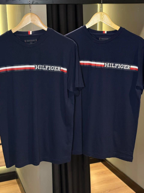 Camiseta Importada Tommy Hilfiger - Silkada Azul Marinho - comprar online