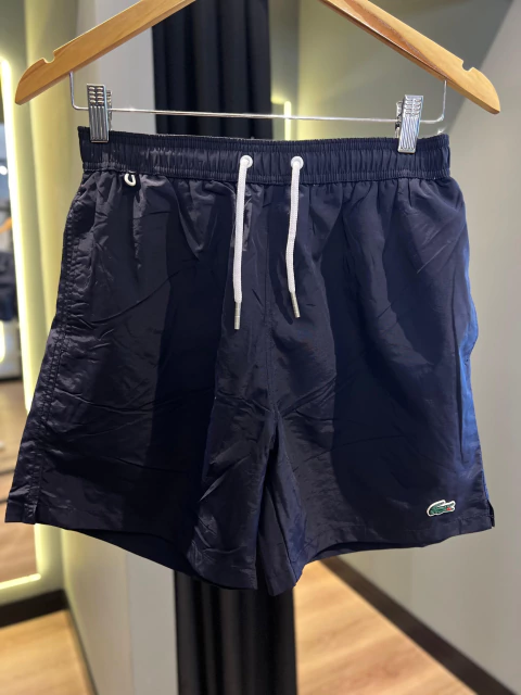 Short banho Lacoste - Azul Marinho - comprar online