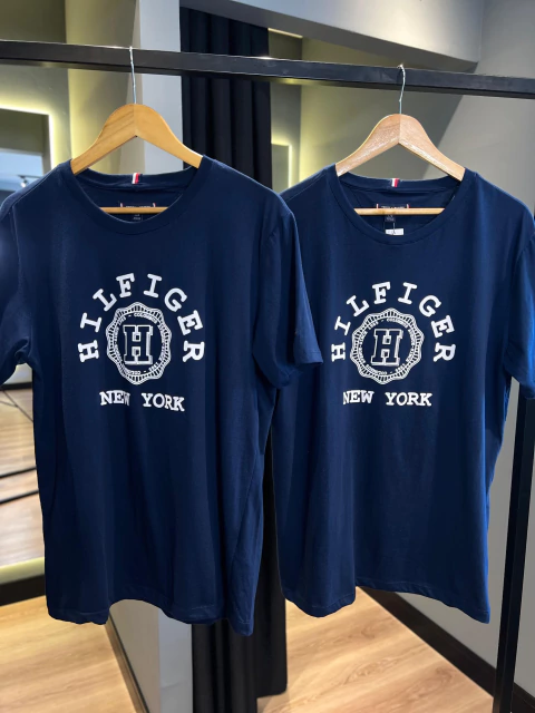 Camiseta Importada Tommy Hilfiger - Azul Marinho - comprar online