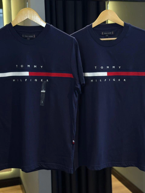 Camiseta Importada Tommy Hilfiger - Azul Marinho - comprar online