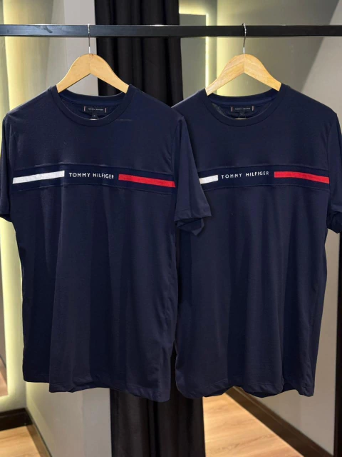 Camiseta Importada Tommy Hilfiger - Azul Marinho - comprar online