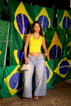 Imagem do Blusa Brazilian Girl (bordado)