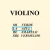 Corda Avulsa Violino Mauro Calixto Combo 3 Mi 3 Lá 4/4 - loja online