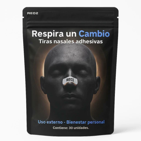 Tiras nasales antironquidos para dormir y respirar mejor