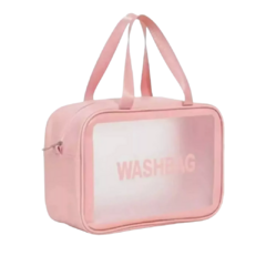 Neceser Grande Washbag Transparente Organizador Impermeable - Darvita SA