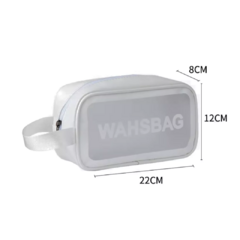 Neceser Chico Washbag Transparente Organizador Impermeable - comprar online