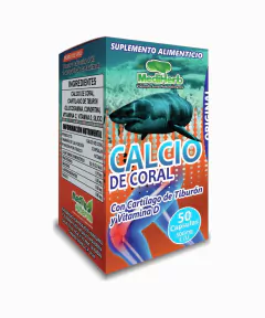 CALCIO DE CORAL frasco C/1 frasco de 50 capsulas