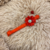 Collar regulable con flor gato perro chico con cascabel - comprar online