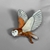 Broche Coruja