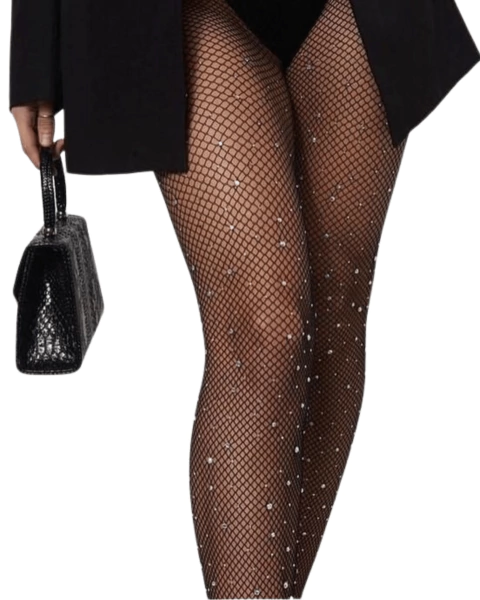 Pantimedia de Red con Diamantes - comprar en línea