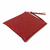 Almohadón para sillas de 40 x 40 cm - de cuerina milano malbec