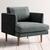 Imagen de Cuerina fiore - Gris