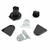 Mecanismo de 38 mm para cortinas roller - Negro