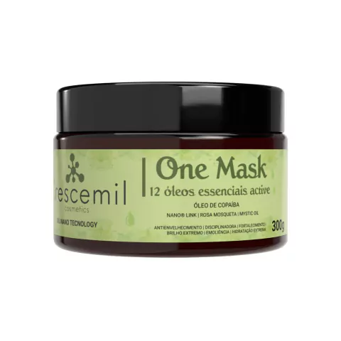 Máscara One Mask Crescemil 12 Óleos 300g