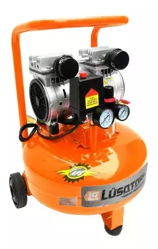 Compresor Aire 24lt Silencioso Odontologico Lusqtoff - comprar online