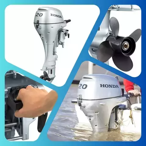 Motor Fuera De Borda Honda 20 Hp 4t Pata larga