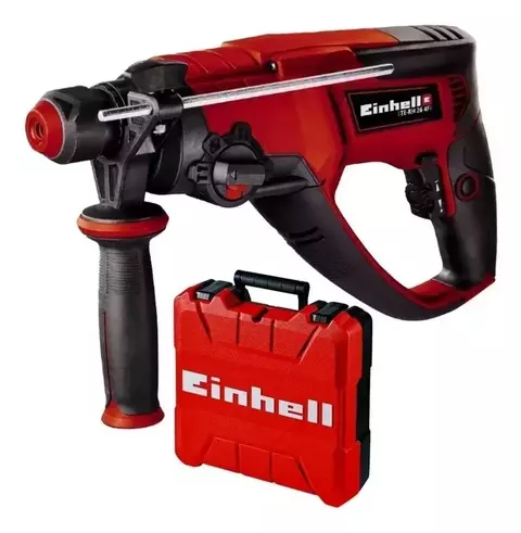 Rotomartillo electroneumático Einhell Expert TE-RH 26 4F rojo y negro frecuencia de 50Hz con 800W de potencia 220V-240V