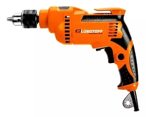 Taladro Percutor Lusqtoff 600w 13 Mm Velocidad Variable Tpl600-8