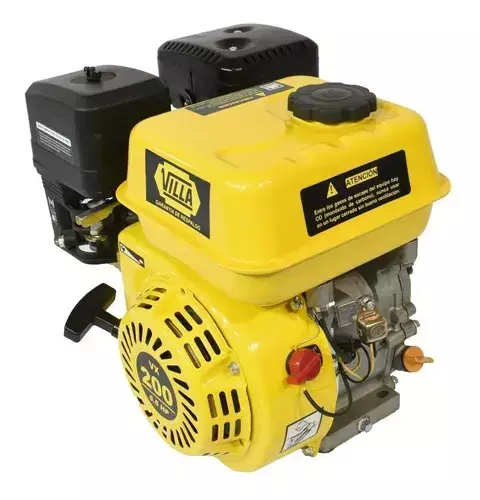 Motor Villa Vx 200 Explosion Eje Horizontal 6.5hp 196 Cc