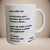Caneca Bailarina- Notas sobre ela - comprar online