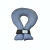 COLETE CERVICAL EM TELA SPACER LONGO SLADE FITNESS AZUL - comprar online