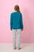 PIJAMA REMERA Y BABUCHA "HIPERPREPPY" ART. TE27508I25 - Promesse
