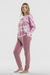 PIJAMA REMERA Y BABUCHA "BLUR" ART. PR10232I24 - Promesse
