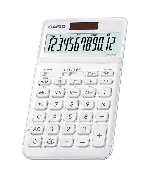 CALCULADORA CASIO JW-200SC-WE - comprar online
