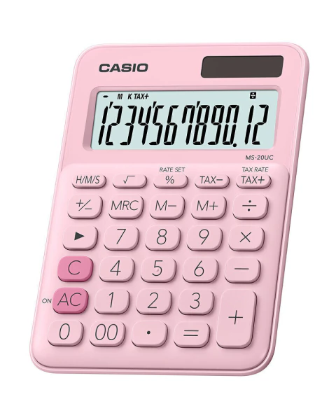 CALCULADORA CASIO MS-20UC-PK - comprar online
