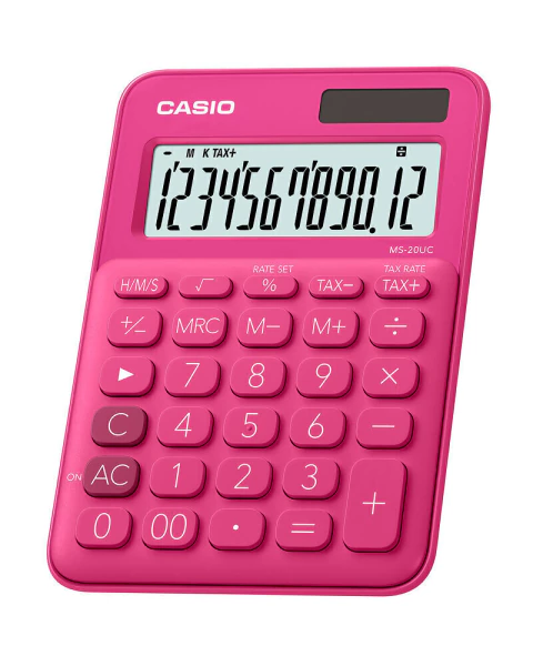 CALCULADORA CASIO MS-20UC-RD - comprar online