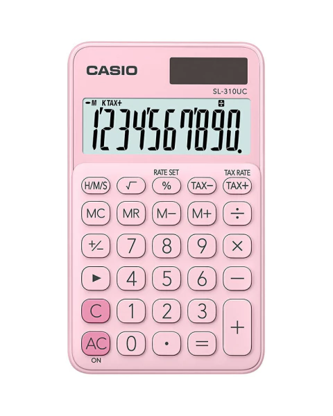 CALCULADORA CASIO SL-310UC-PK - comprar online
