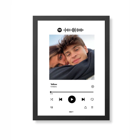 Cuadro spotify personalizado